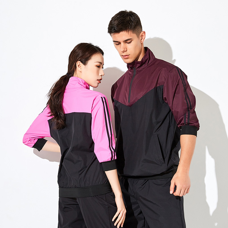 时尚暴汗服两件套燃脂减肥运动健身套装批发出汗发汗服爆汗服套装