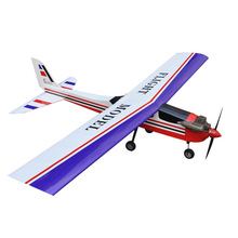 航模航玩入门级轻木航模 40/46级固定翼航模教练机 电动/燃油飞机