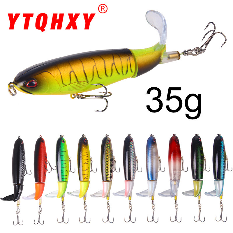 Lure Propeller Water Surface Tractor Pencil Plastic Hard Bait Simulation Fake Bait Artificial Bait Fishing Gear Products