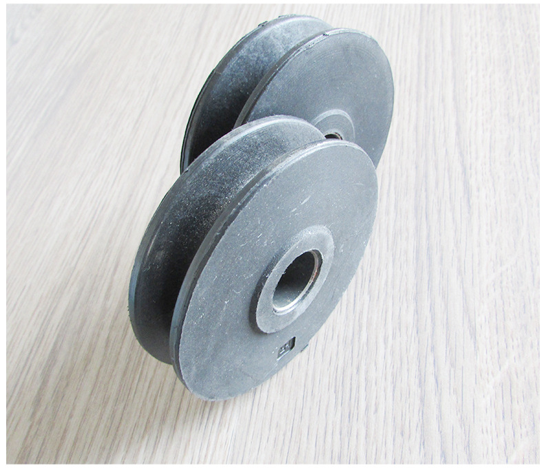 聚乙烯滑轮可定制 供应尼龙滑轮机械配件 一件代发轨道滑轮u型轮-阿里