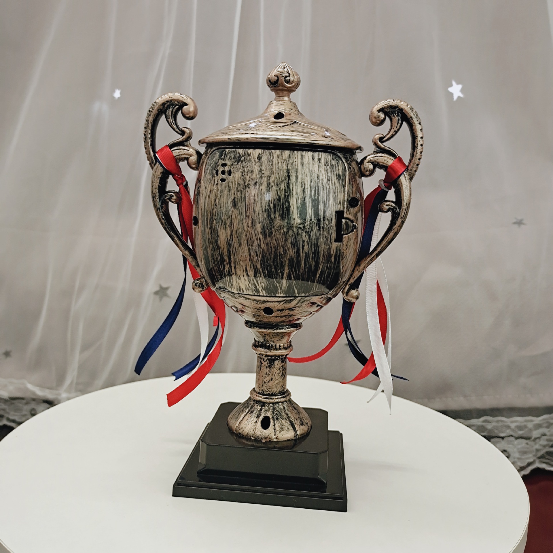 奖杯闹钟冠军亚军季军1.2.3面奖品礼品儿童床头叫醒创意家居