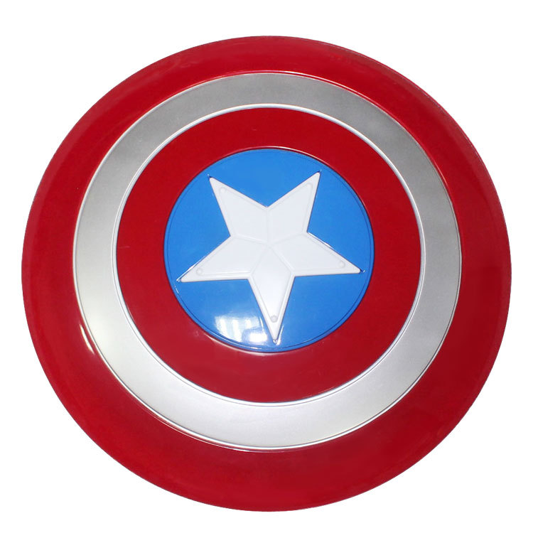 美国队长盾牌仿真塑料发生盾牌儿童玩具速卖通热卖万圣节礼物