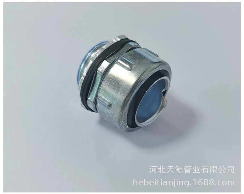 软管英制接头包塑金属软管接头穿线管接头多种规格型号厂家批发