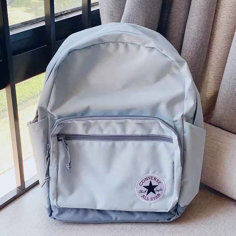 2020 New Converse Same Style Fashion Brand Backpack Men's and Women's Schoolbags Korean College Sports Fashion Large Capacity