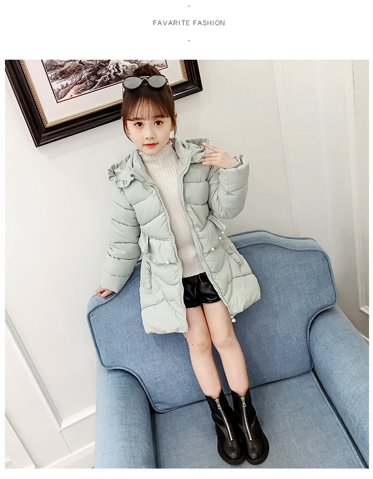 女童冬装棉衣2020新款4儿童5洋气7岁小女孩冬季修身羽绒棉服棉袄9