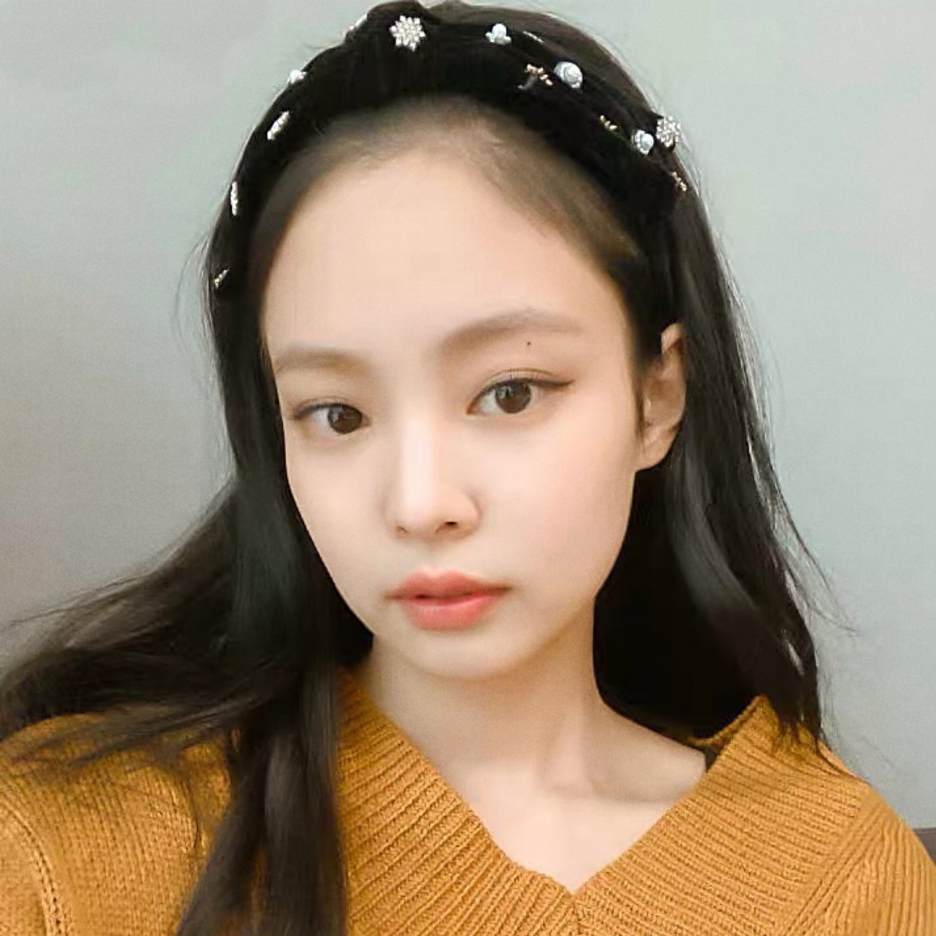 韩国金智妮jennie同款丝绒蝴蝶结雪花发箍奢华头箍外出发卡发饰女