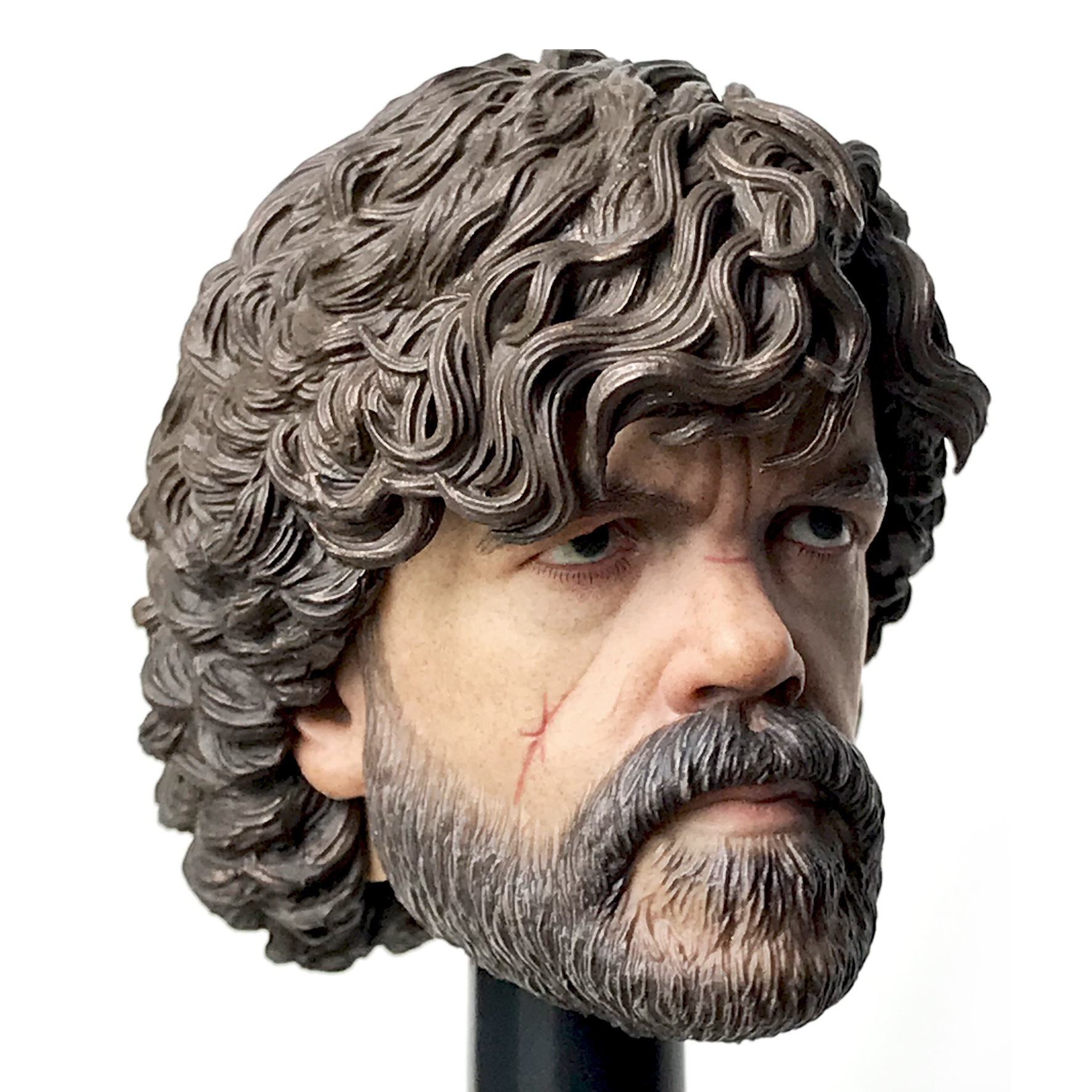 领袖人物形象1:6兵人头雕pvc工艺手办定制可化妆男模素体饰品道具