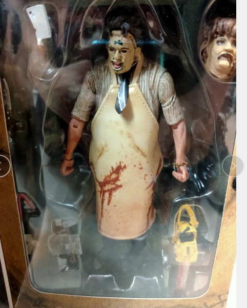 动漫手办批发 neca 6寸 德州电锯杀人狂 40周年版模型-阿里巴巴