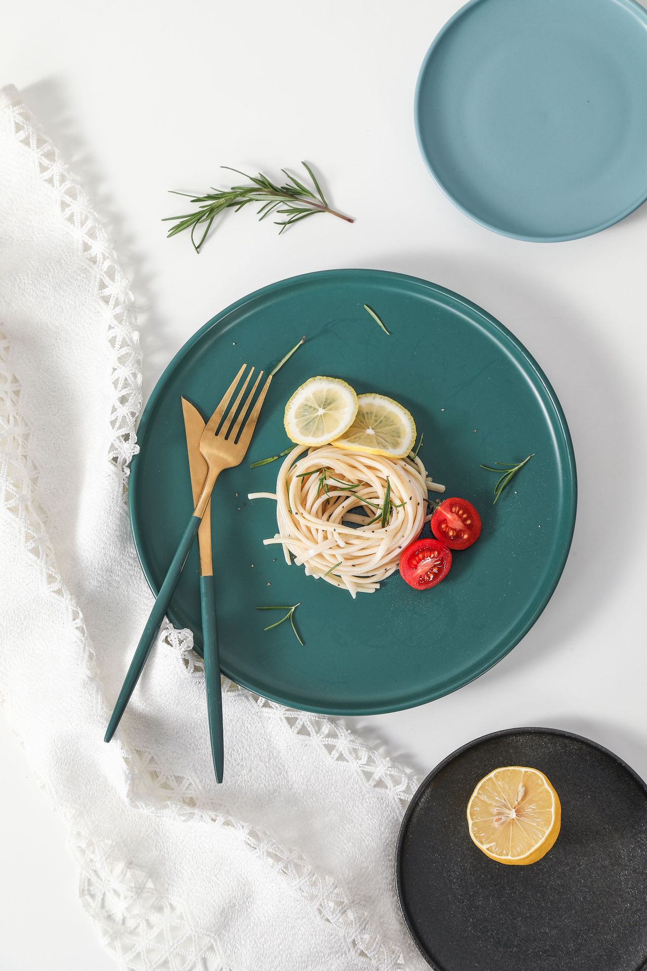 北欧风餐具哑光高温陶瓷牛排盘创意碟子ins餐盘家用菜盘子早餐盘