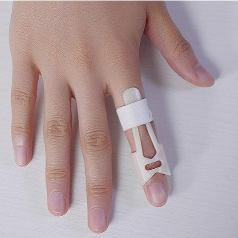 夹板护指套固定器手指固定护指关节弯曲骨折变形康复伸直保护套