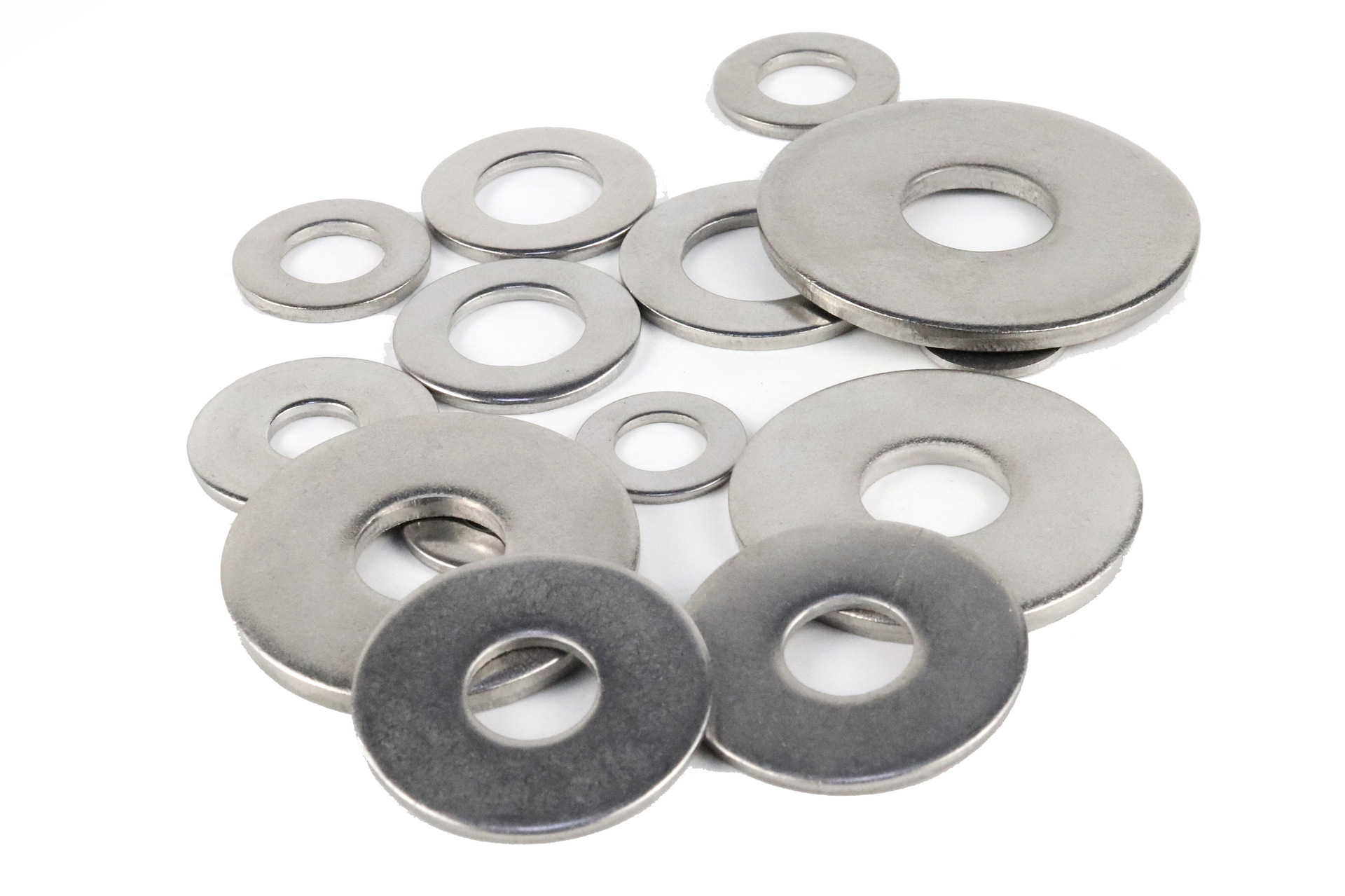 304不锈钢平垫片 华司 平垫圈现货m2m3m4m5m6m10m12m14m16m18-m72