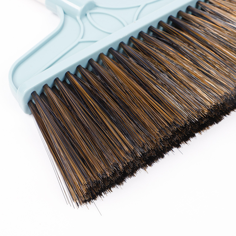 Wholesale Household Cleaning Broom Dustpan Two-Piece Floor Hair Dust Cleaning Broom Set 0678