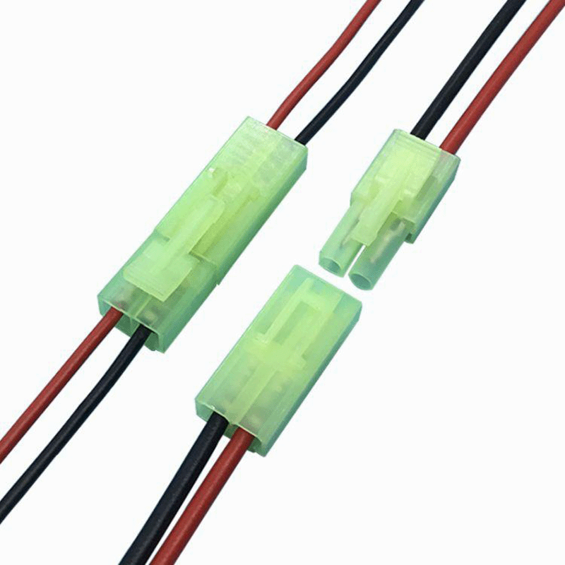 宇创达厂家供应3191公母空中对接端子线汽车线束6.7间距插接件