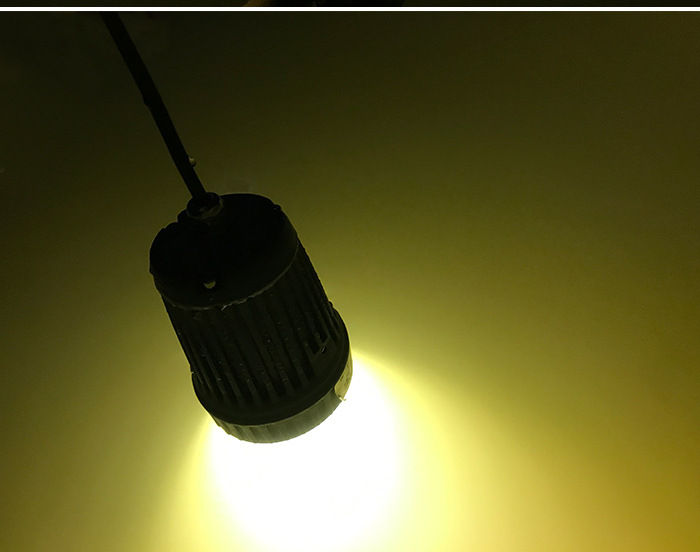 113水下诱鱼灯船用集鱼夜钓led灯筏钓翘嘴黄光引鱼聚鱼海钓竿稍灯