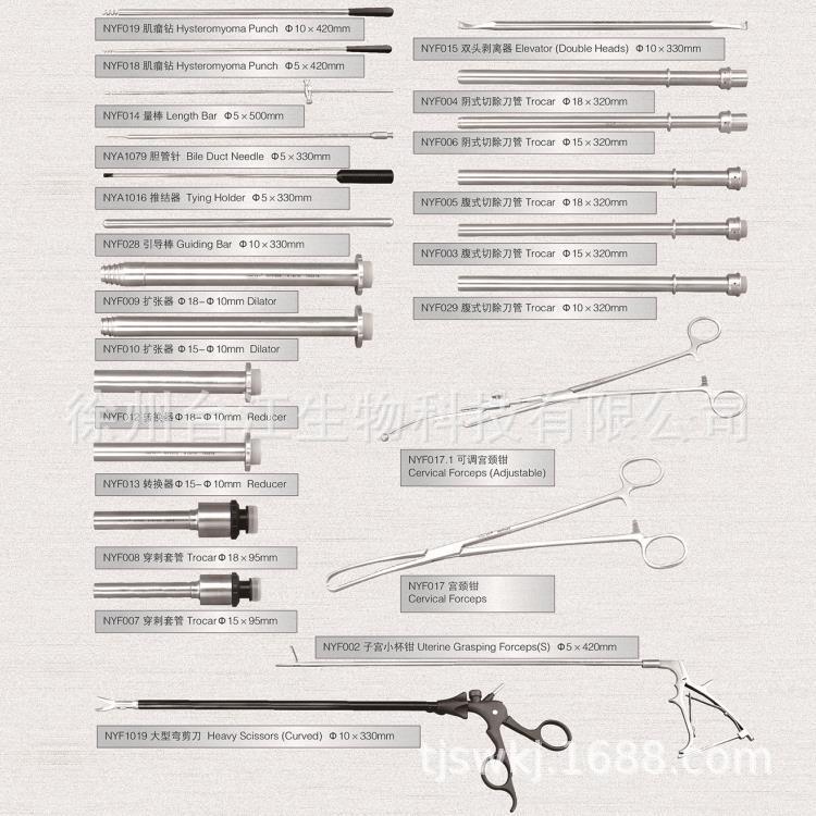 妇科器械名称与图片图片