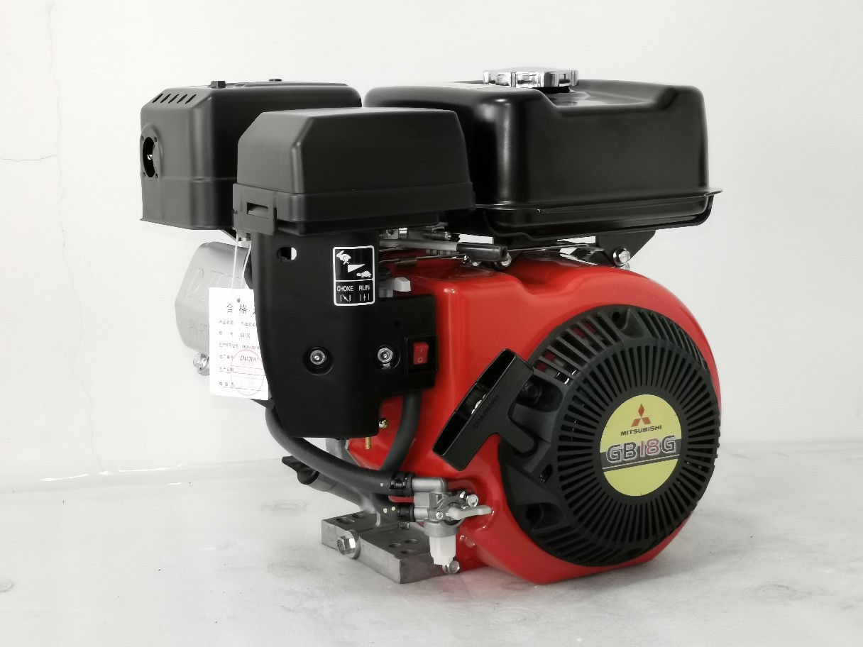 日本三菱gb18g单缸风冷汽油发动机 打药水泵工程机械通用6马力168