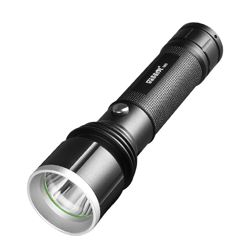 森林虎1103强光手电筒可充电消防应急安全锤多功能报警车载工作灯