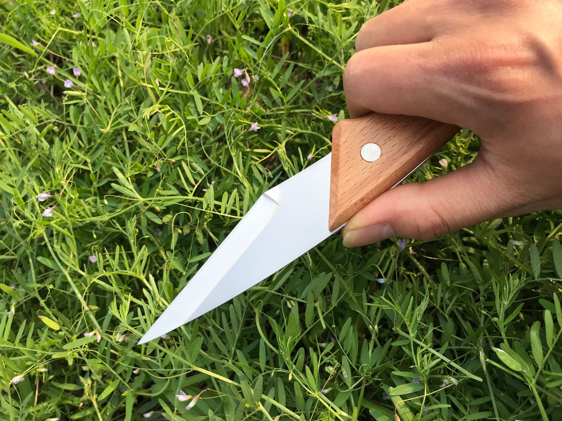 厂家直销 园艺园林嫁接刀折叠木柄专业特级芽接刀削木果树接树刀