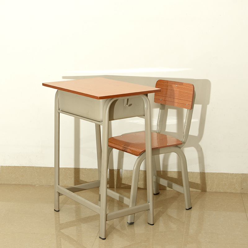 课桌写字桌家用书桌写字台图书馆双人学习桌,学校专用学生课桌椅套装