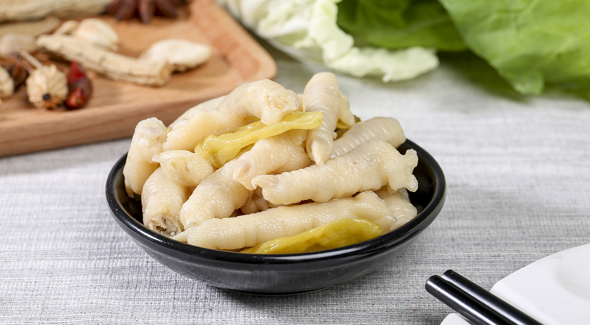 包邮 重庆特产 有友泡椒凤爪5斤迷你山椒泡凤爪鸡爪独立小包零食