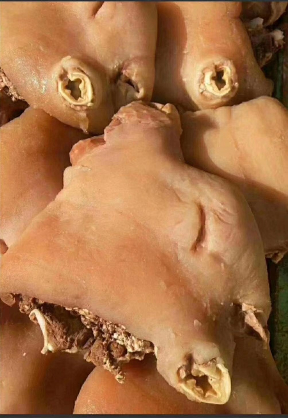 熟牛头肉带皮熟食卤香牛脸肉熟牛脸肉