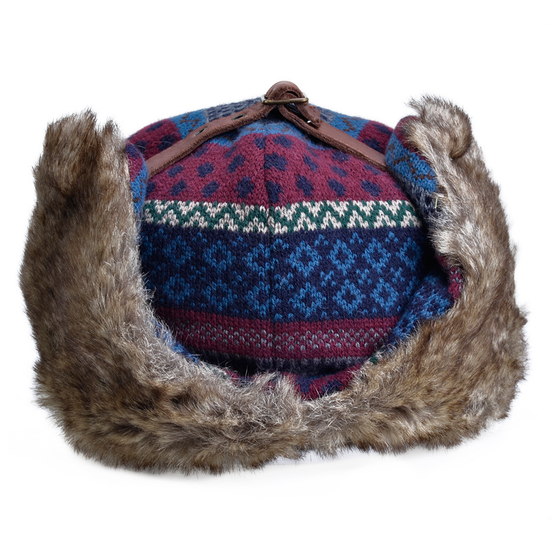 工厂定制冬季雷锋帽新款护耳帽加厚保暖雪帽男女通用成人俄罗斯帽
