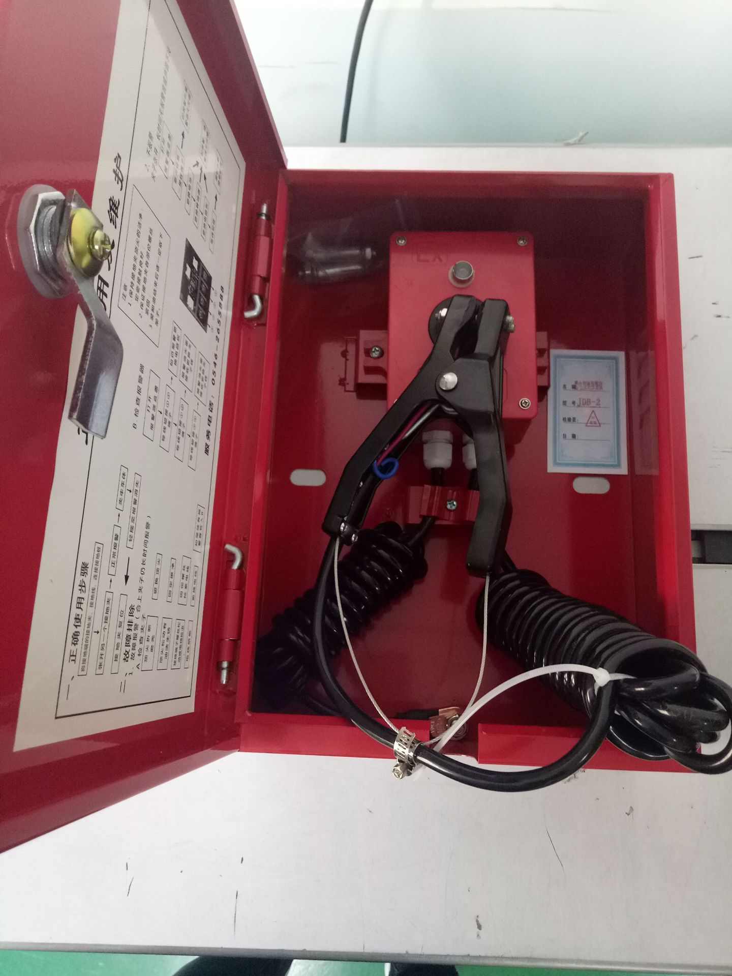 静电接地报警器sp-e1固定式 防爆型静电接地报警器槽罐车加油站用