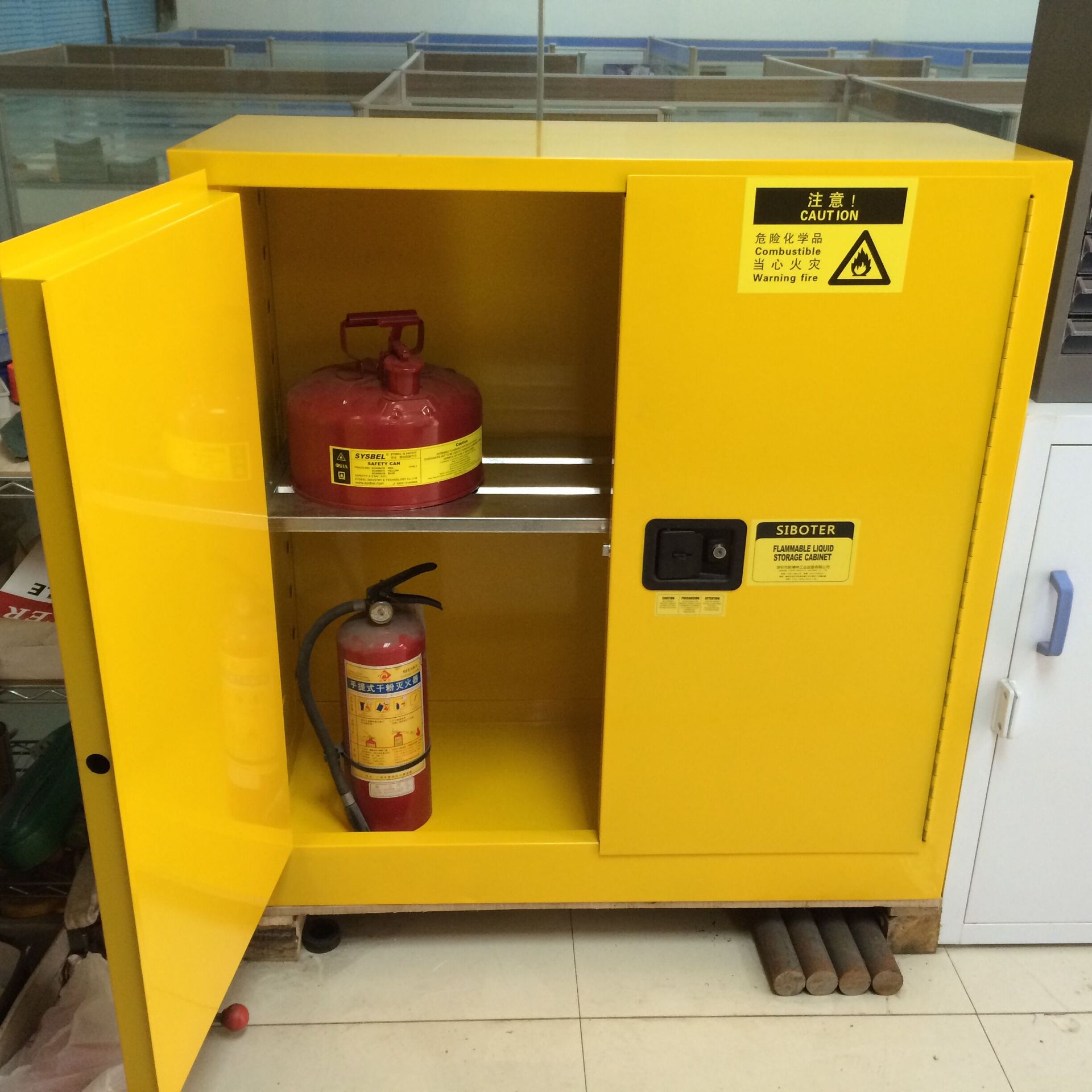 深圳工业防爆柜pp酸碱试剂化学品药品储存防火气瓶柜安全危险品