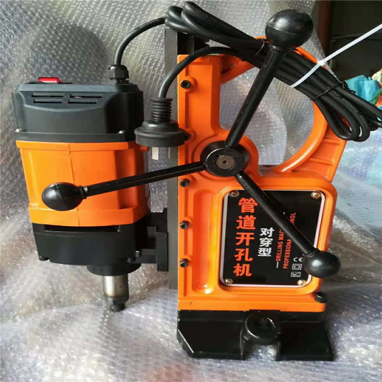 消防用管道开孔器 小型管道对穿器 手提式管子钻孔器  图片 参数