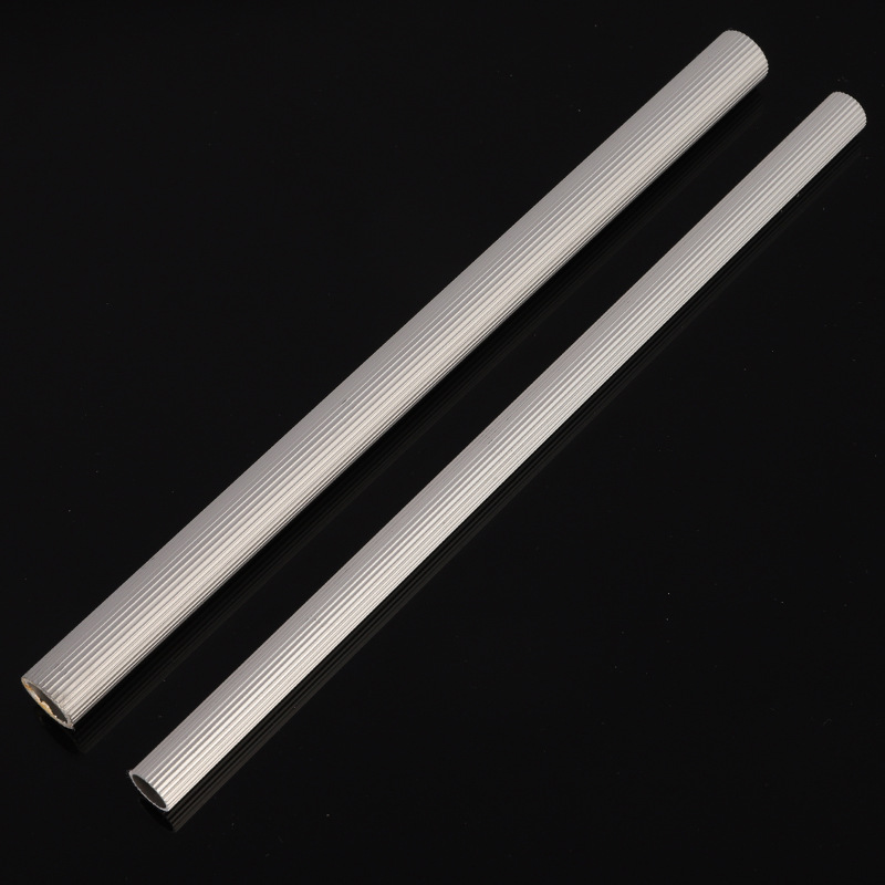 铝合金圆12管裤管铝合金细纹管衣柜加厚裤架管西裤抽实用空心铝管