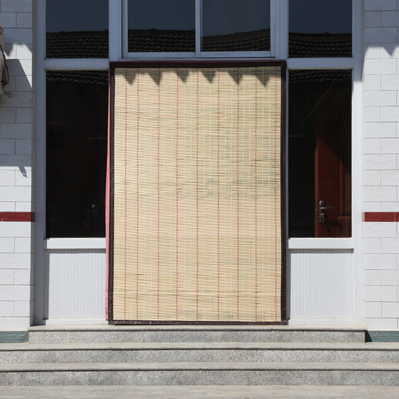 夏季竹门帘家用竹门帘子防蚊蝇帘子遮阳通风帘阳台窗户挂帘竹帘子