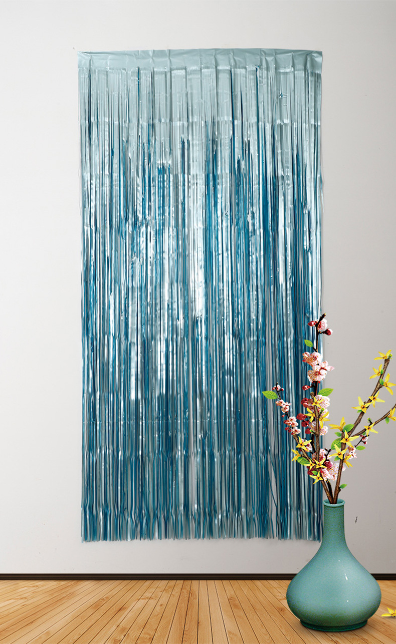 2米舞台婚庆装饰哑光雨丝帘生日活动派对装饰专供雨丝帘背景批发-阿里