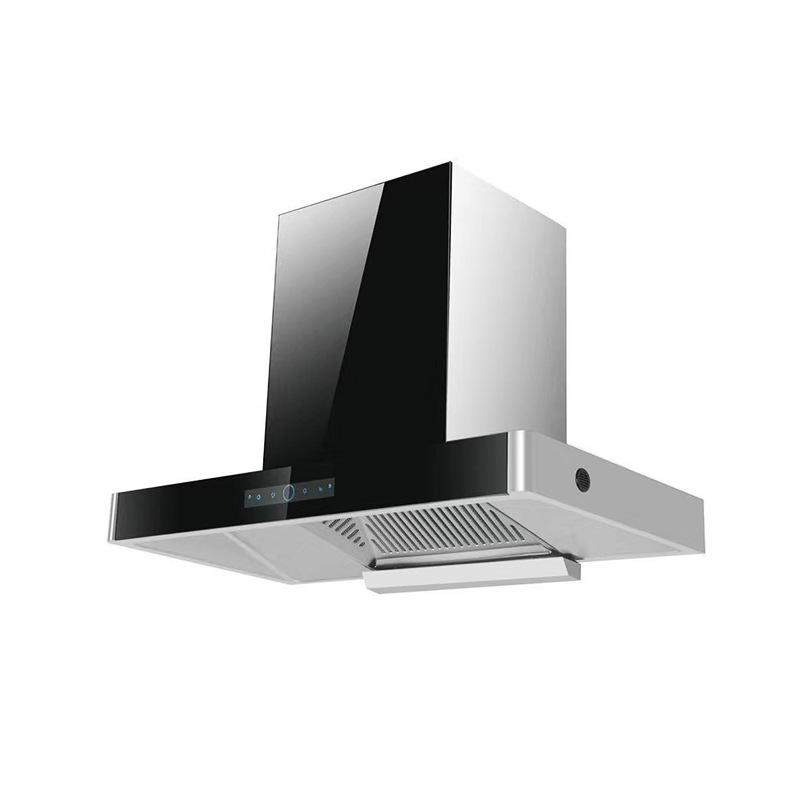 厂家直供抽油烟机家用顶吸大吸力厨房t型中式体感油烟机特价批发