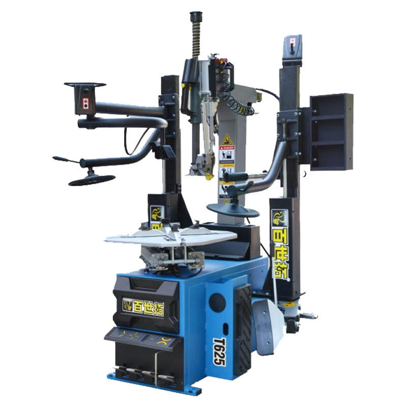 上海百世拓扒胎机轮胎拆装机t625dh轮胎全自动系列源自火鹰拆胎机