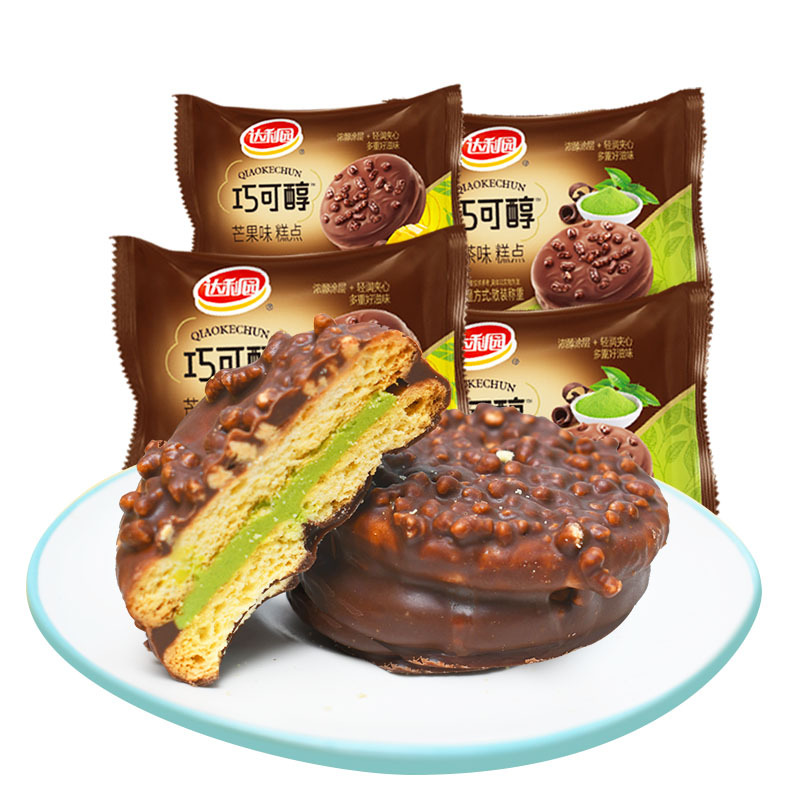达利园巧可醇2500g糕点小包装休闲零食网红早餐充饥夜宵小吃散装