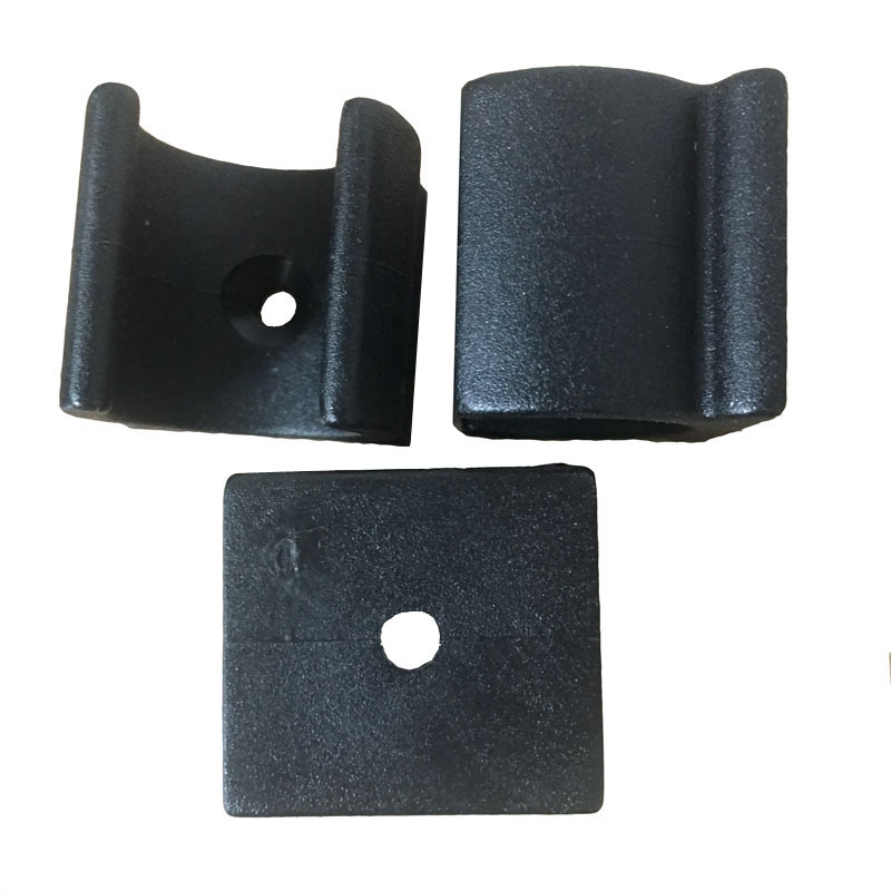 8mm白色塑料u型管夹 电缆线卡扣 圆凳脚扣管夹 环形圆管防滑脚垫