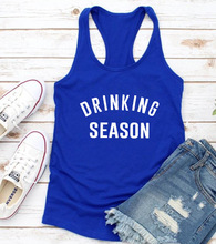 Drinking Season 欧美字母工字背心女 速卖通 eBay