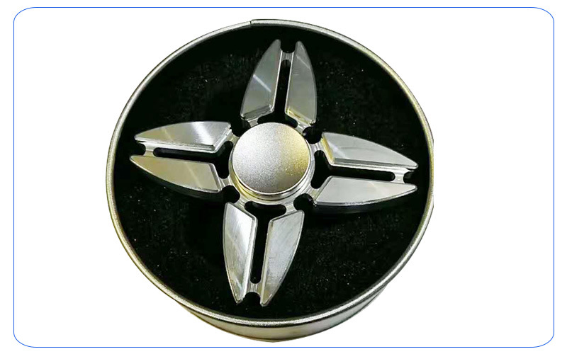 铝合金指尖陀螺 cnc金属手指陀螺 铝合金儿童玩具来图来样定制