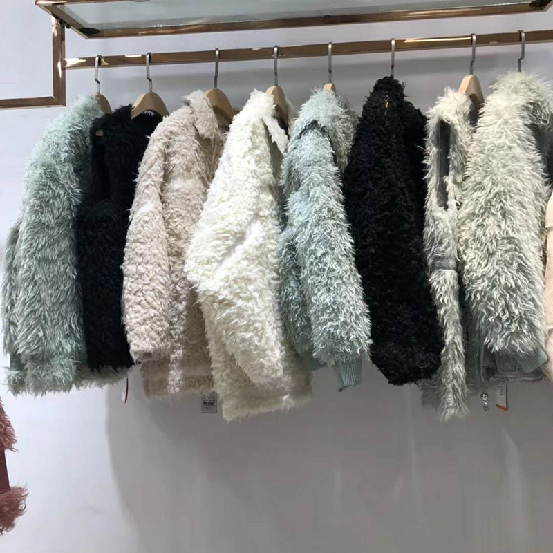 秋芭莎2020冬季新款托斯卡纳高端批发丹麦貂皮草外套品牌女装批发