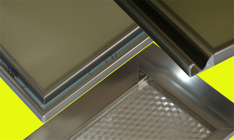 晶钢门定做橱柜门板金刚门批发彩晶冰雕厨柜门定制橱柜晶刚门订制