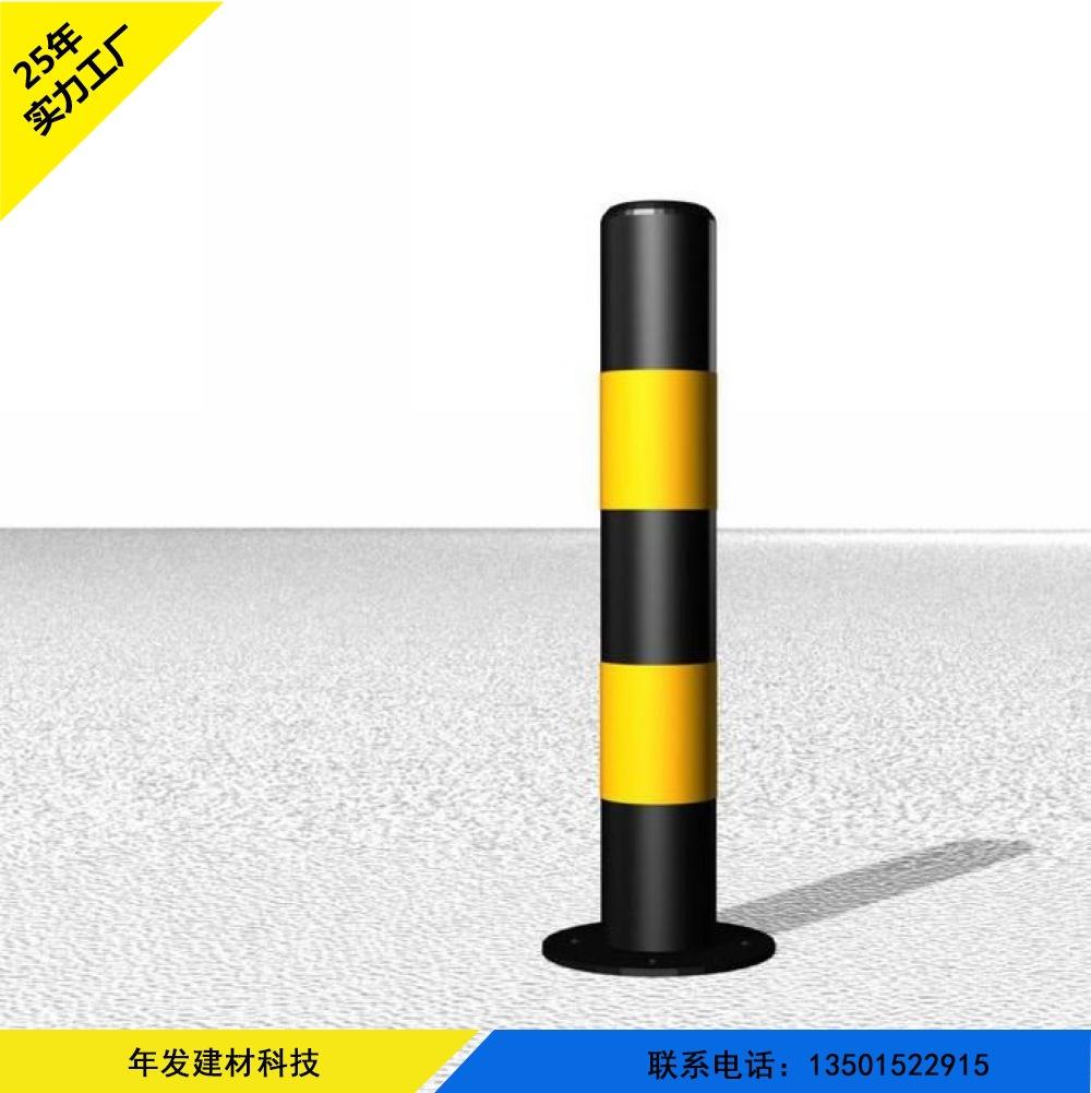 道路防撞防护柱钢管警示柱铁立柱固定路桩分道隔离墩交通设施厂家