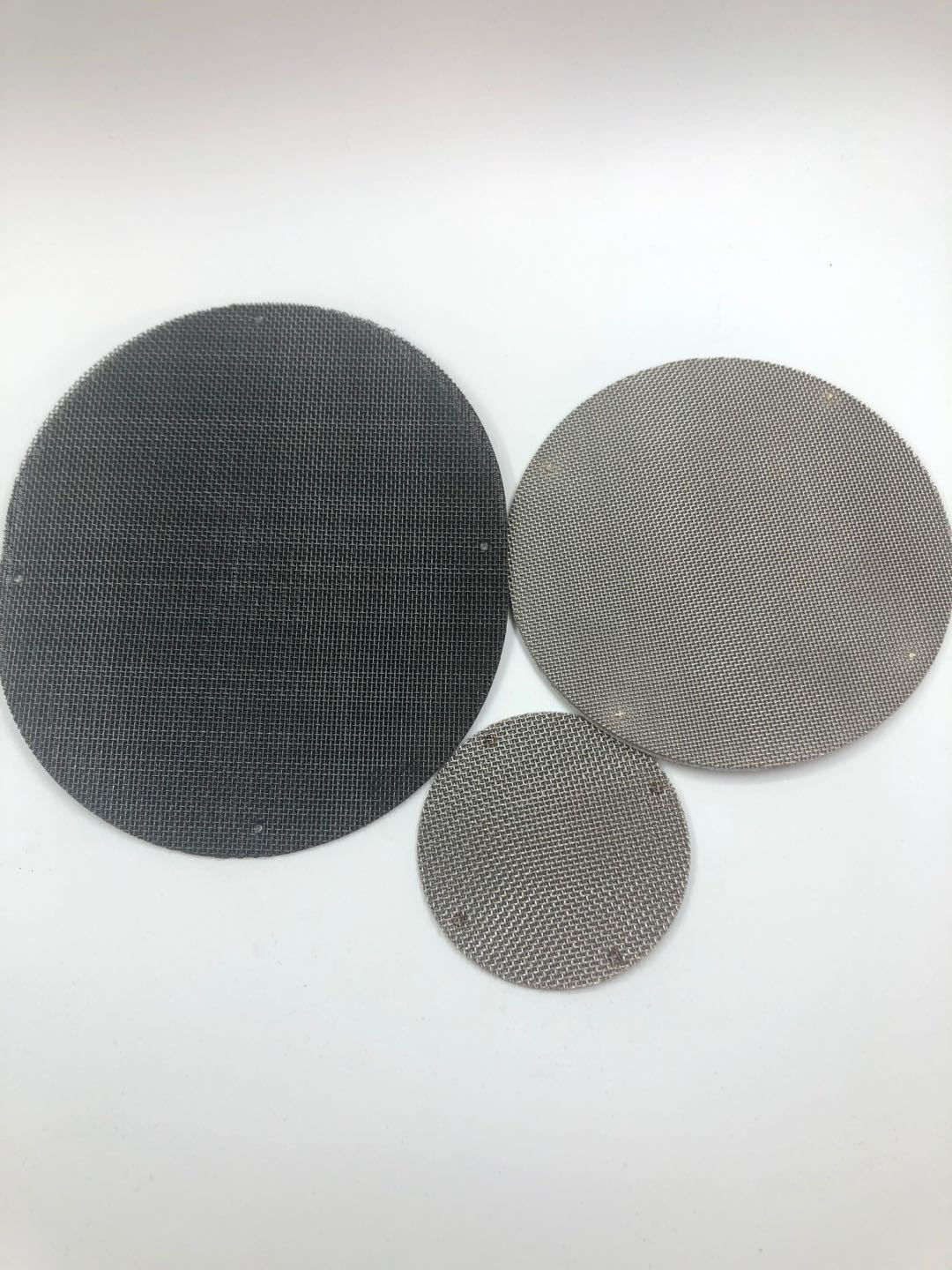 现货批发不锈钢焊接过滤片金属过滤网圆形包边过滤网