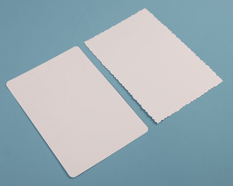 15*10cm荷兰白卡印片卡纸手绘 /圆角/彩色/花边纸袋装250g