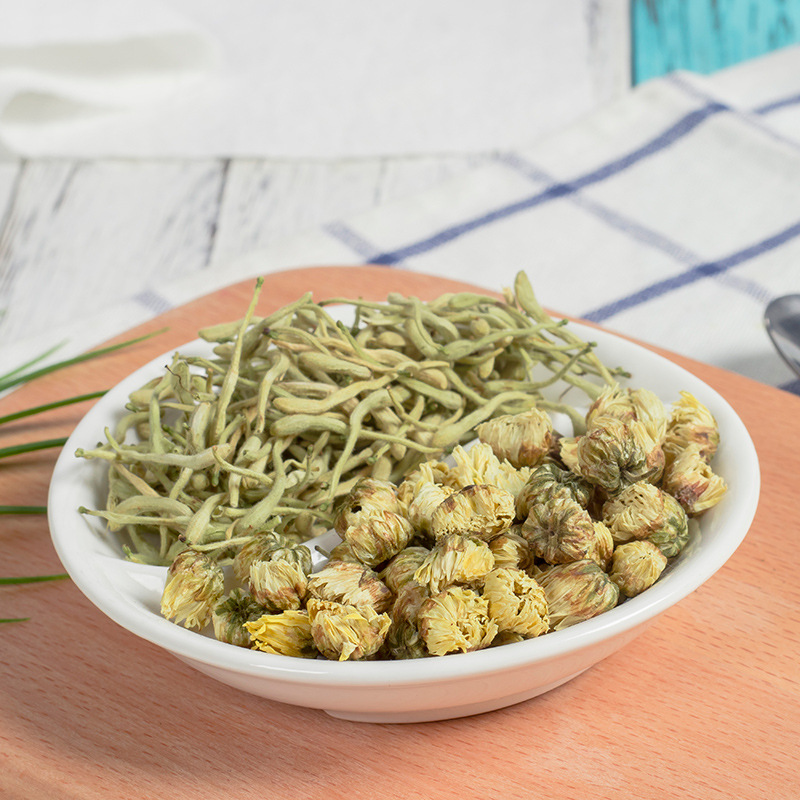 金银花枸杞菊花茶组合花茶 胎菊金银花茶非养生去火清火下火组合