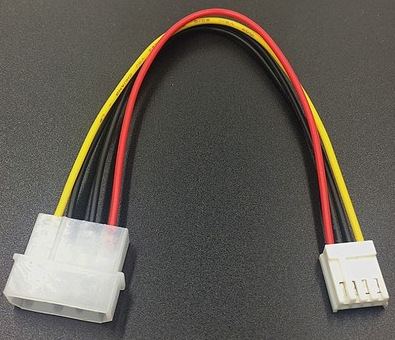 ide电源转软驱电源线大4pin转小4pin电源线软驱线大4p转小4p