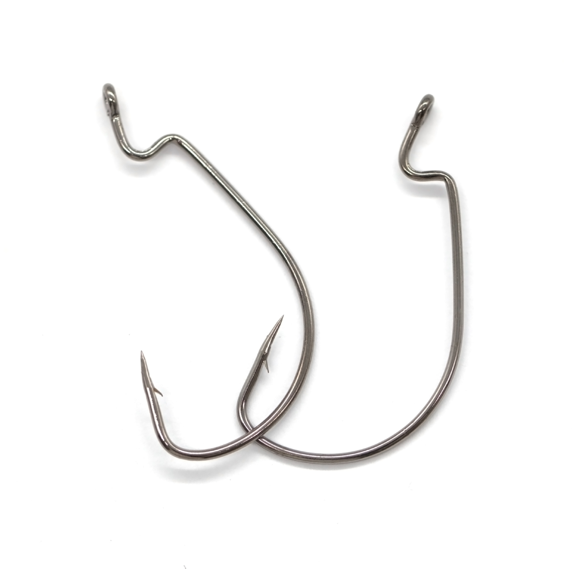 7316 曲柄钩 宽腹红色鱼钩 单钩 电镀曲柄钩 海钓