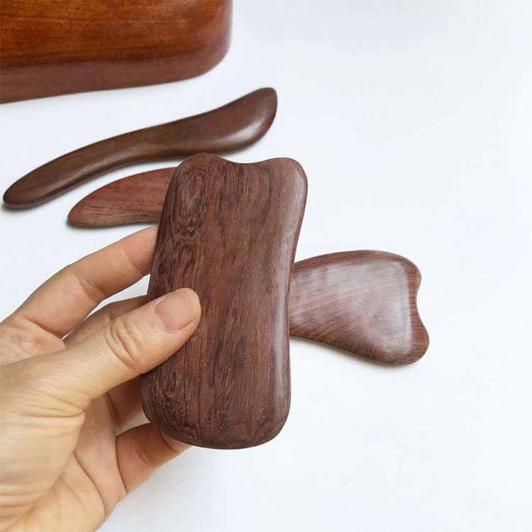 按摩刮痧片红木工艺品木质按摩刮痧板木质按摩器