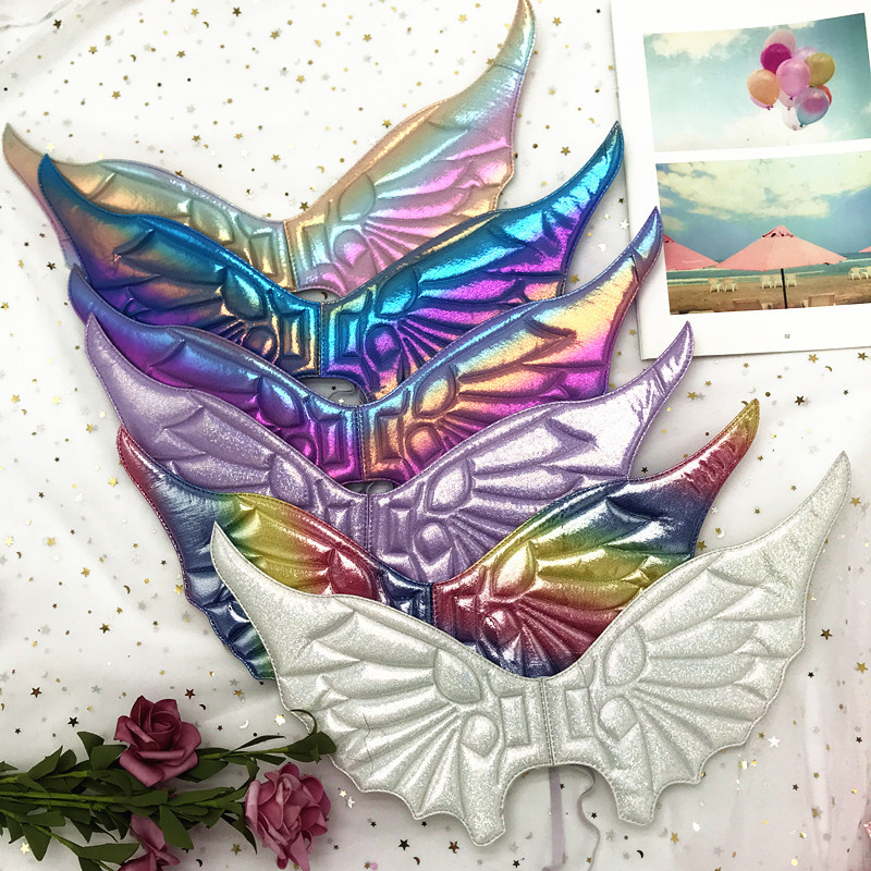 Children's Performance Angel Wings Exquisite Props Single Layer Butterfly Wings Festival Performance Layout Supplies Factory Direct Sales