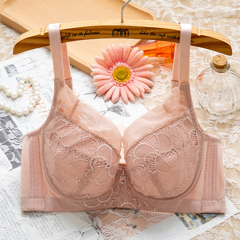 大码cd杯文胸美芬琪834厂家直销4排扣调整型全罩杯超薄有钢圈