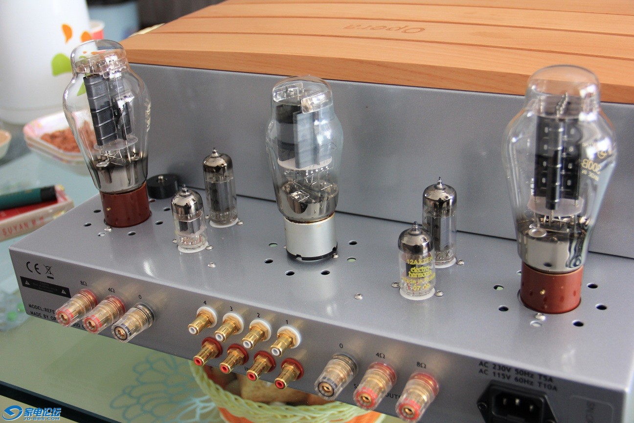 opera/欧博 reference 5.5mkii 电子管合并机300b胆机